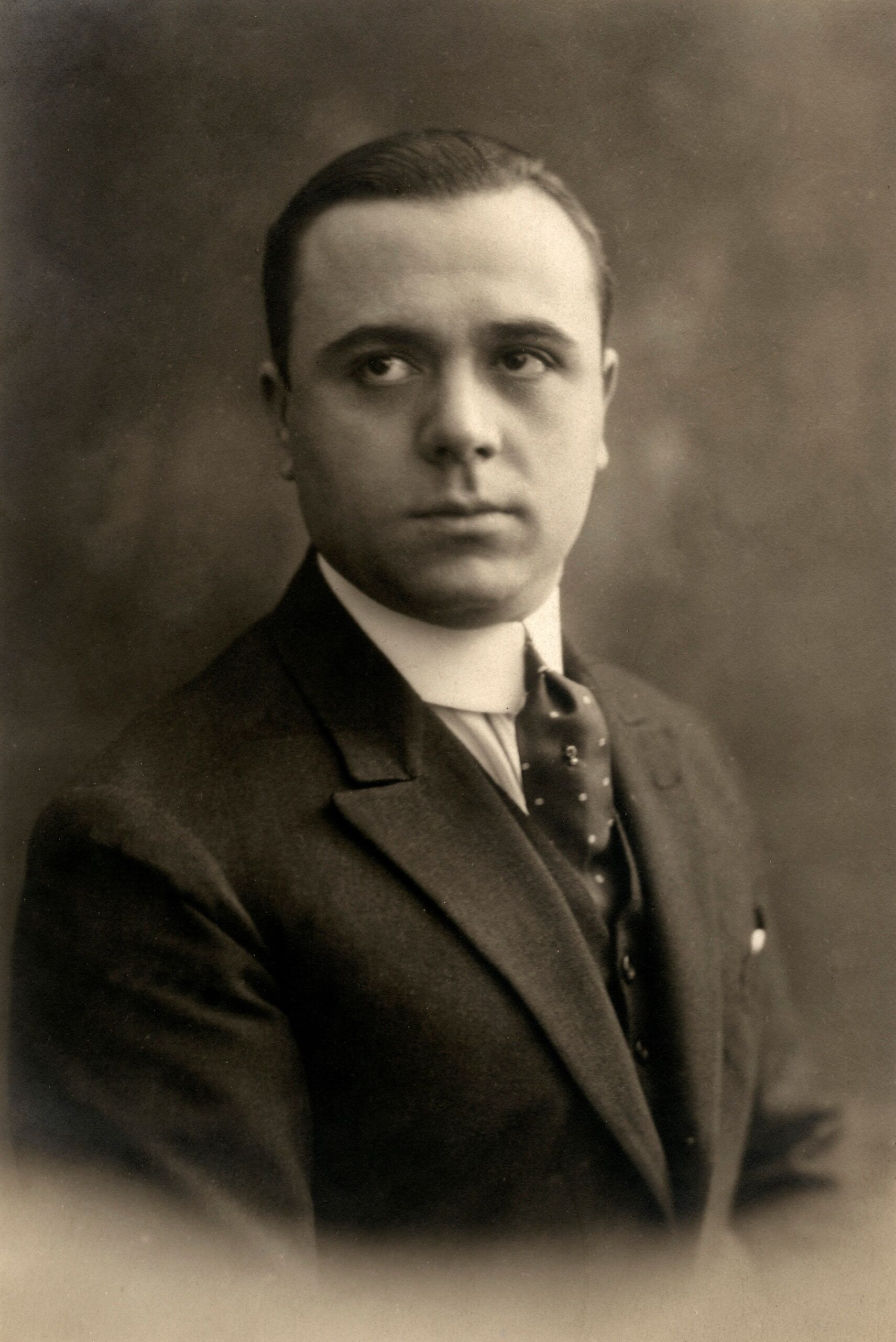 José Iturbi close-up