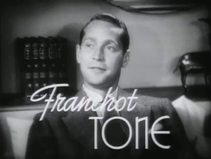 Franchot Tone close-up